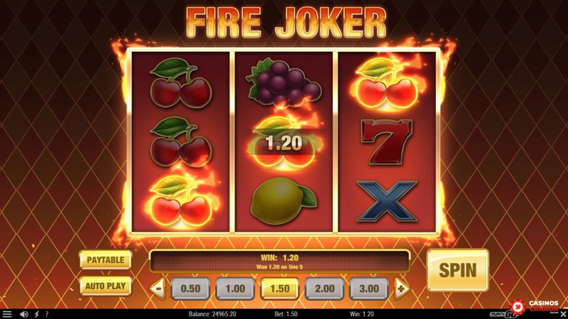 Top Tips for Playing Fire Joker at Canadian Casinos